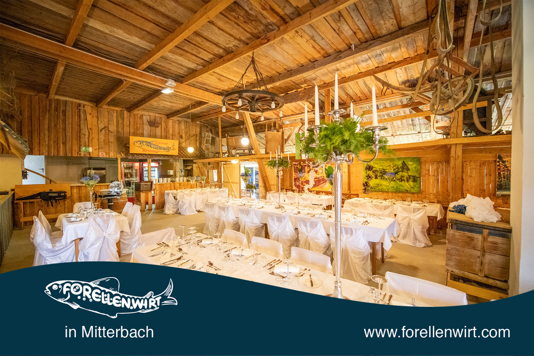 Hochzeitslocation Mühlviertel - Umgebung Freistadt, Oberösterreich - beim Forellenwirt